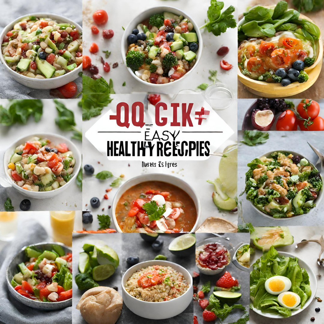 Quick and Easy Healthy Recipes for Busy People - Food Tech Safety