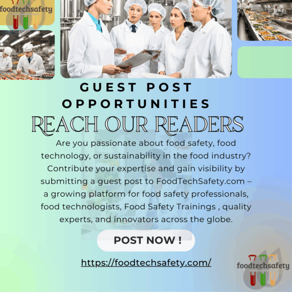 Guest Post Opportunities for Food Industry Brands