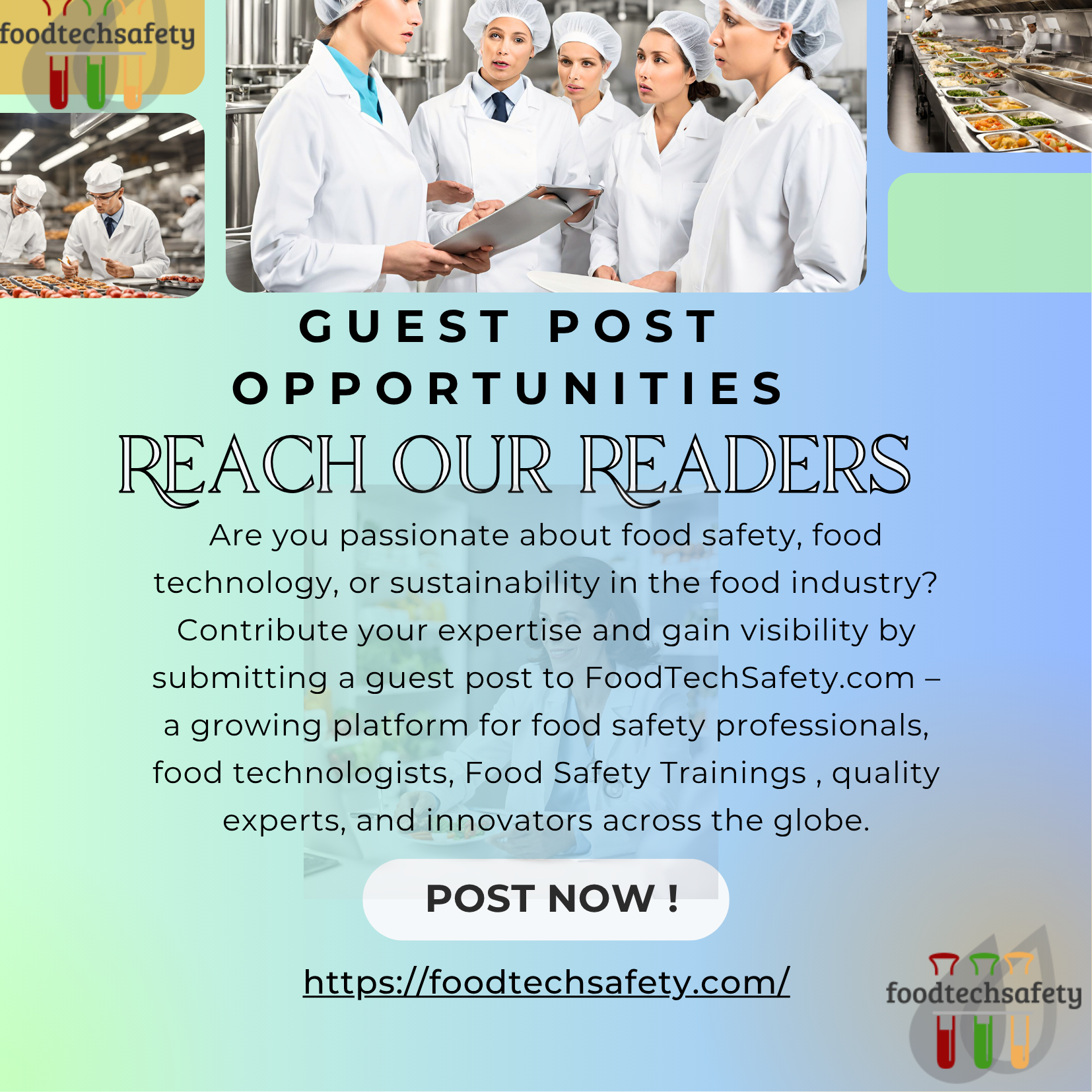 Guest Post Opportunities for Food Industry Brands